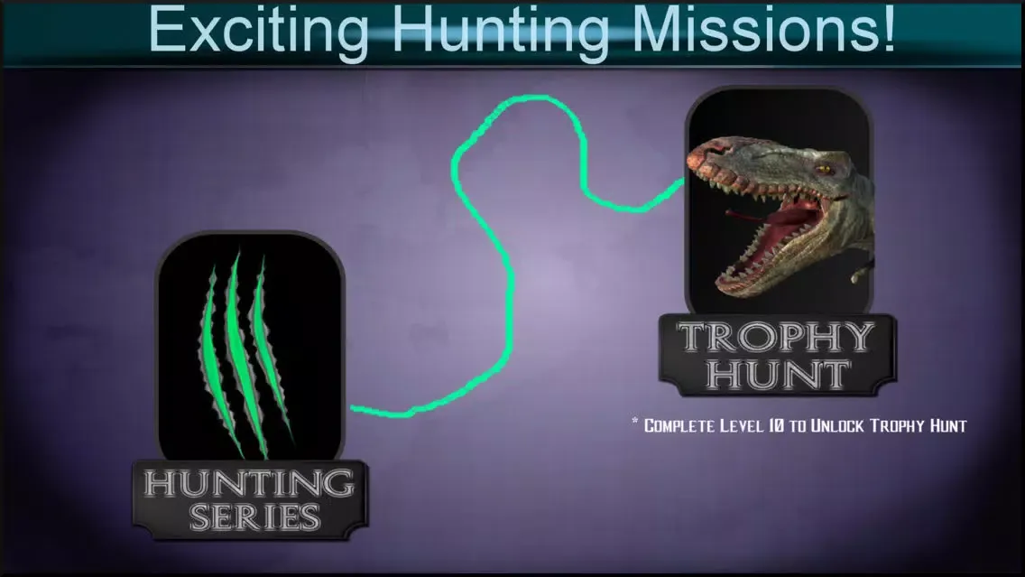 Capturas de tela do Dino Island: Jurassic Hunter. T Rex Hunt In Deadly Safari
