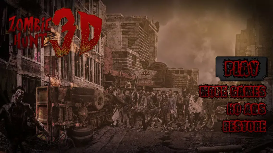 Capturas de pantalla de Zombie 3D Hunter World. Real Suicide Frontier in Dead War