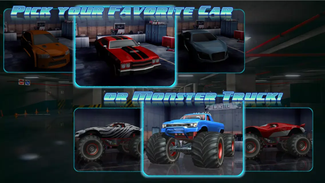 Multi- Story 4x4 Truck Parking 3D. Car Driving Sim Screenshots