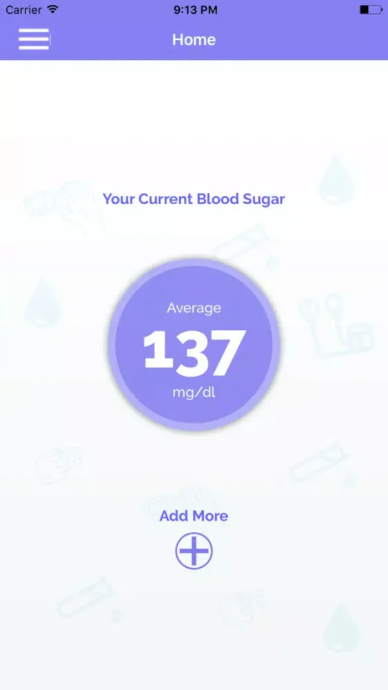 Captures d'écran de DiaTouch - Blood Sugar Management