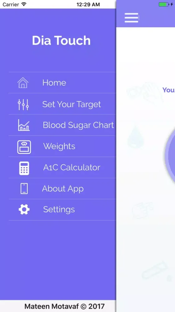 Captures d'écran de DiaTouch - Blood Sugar Management