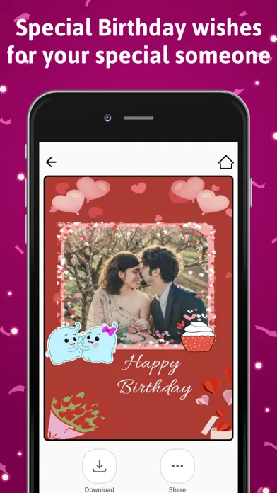 Capturas de pantalla de Happy Birthday Picture Frame