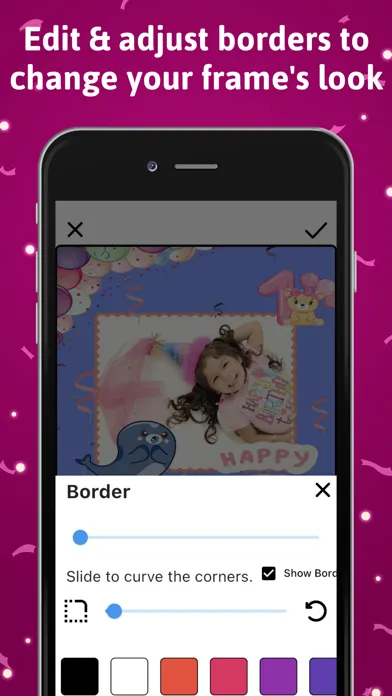 Capturas de pantalla de Happy Birthday Picture Frame