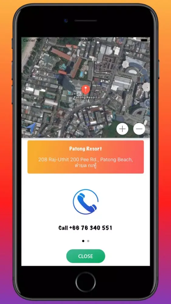Zrzuty ekranu Phuket Places Dictionary