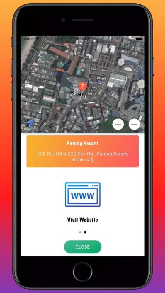 Zrzuty ekranu Phuket Places Dictionary