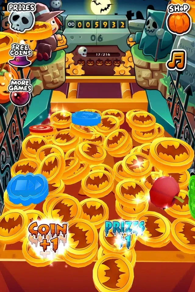 Tangkapan layar Halloween Coin