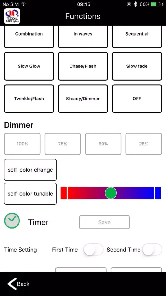 تصاویر Zhengda App control Lights