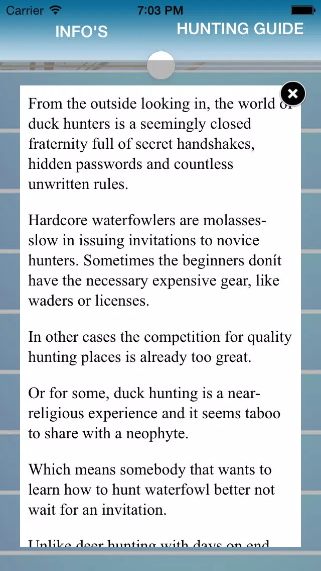 Capturas de pantalla de Duck Hunting Calls Lite