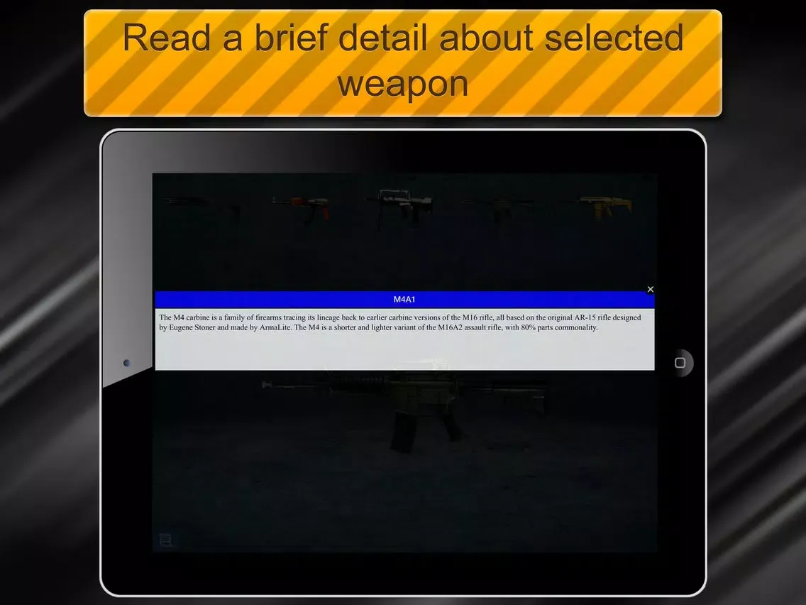 Скриншоты Guns Sounds iPad 