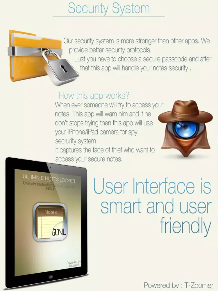 تصاویر Ultimate Notes Locker iPad 