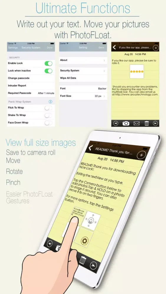 تصاویر Ultimate Notes Locker