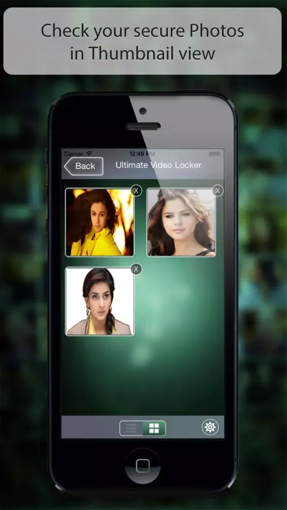 Captures d'écran de Ultimate Photo Locker