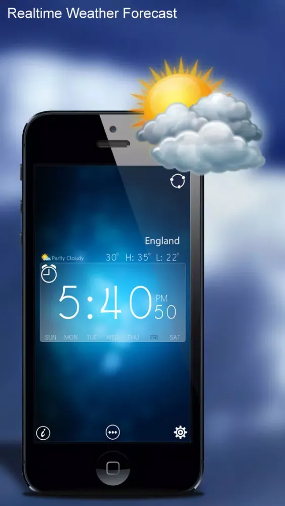 Weather And Alarm Clock Screenshots