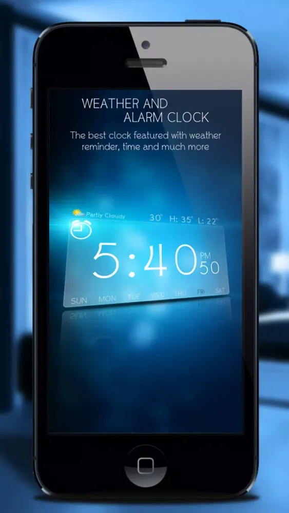 Weather And Alarm Clock Screenshots