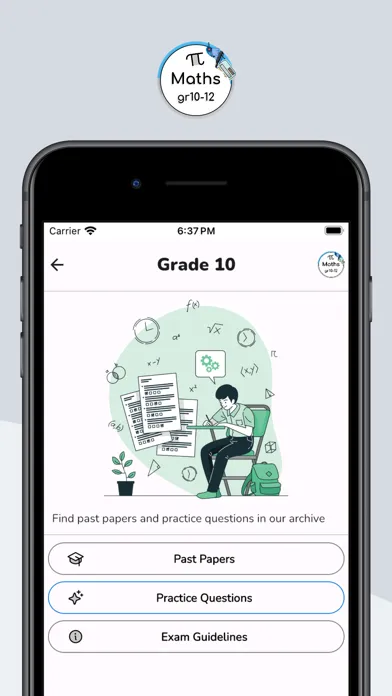 صور Grade 10,11,12 Mathematics App