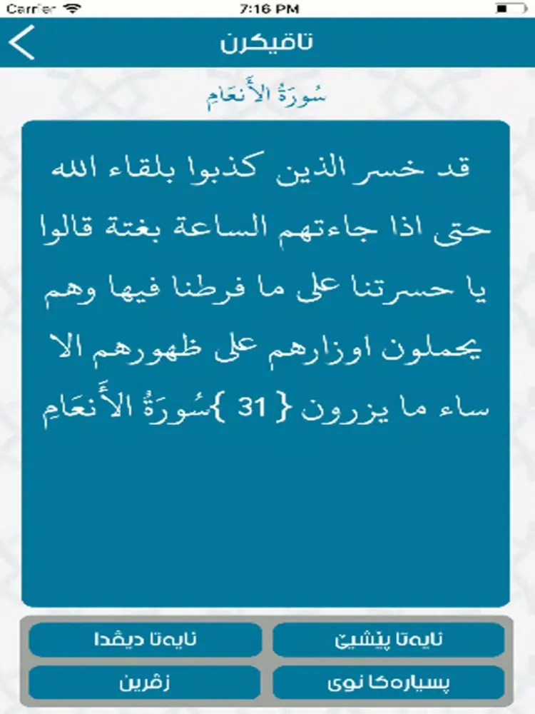 tafseera zhyan iPad 应用截图