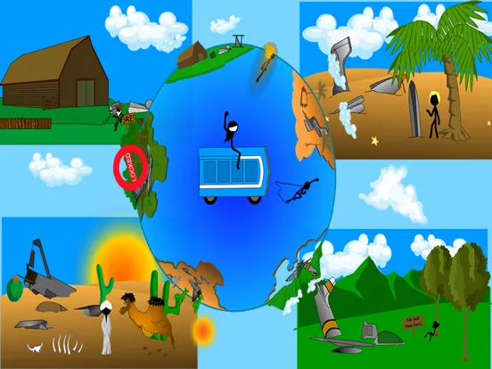 Potty Launcher 2 - Cart Hero iPad  Screenshots