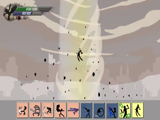 Stickman Epic Fight iPad  سکرین شاٹس