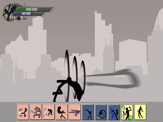 Stickman Epic Fight iPad  سکرین شاٹس