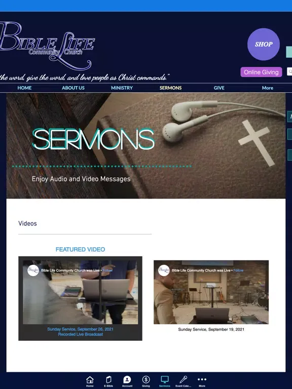 Bible Life Fort Wayne iPad  سکرین شاٹس
