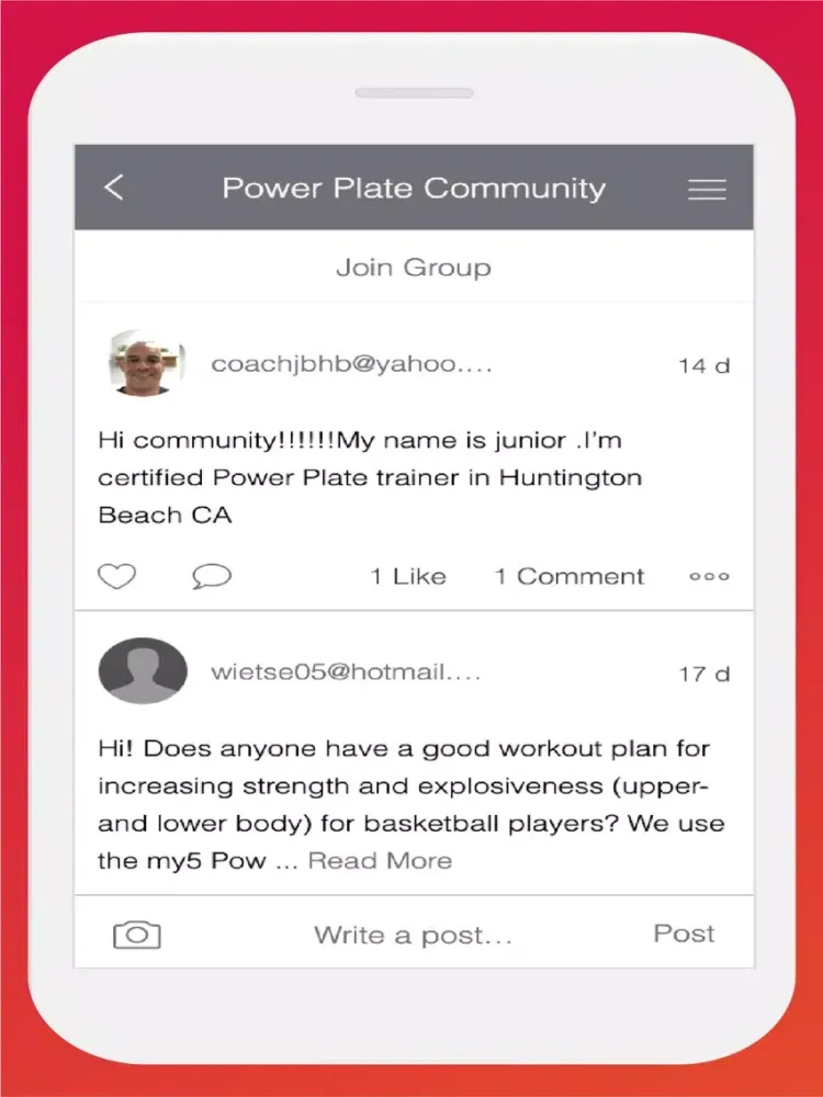 Power Plate iPad  Screenshots