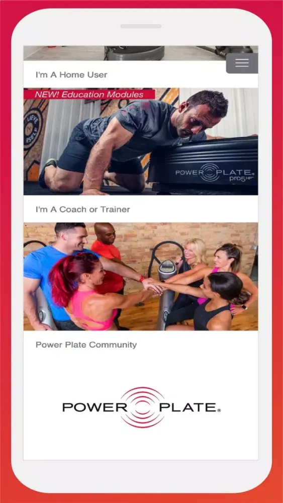Power Plate Screenshots