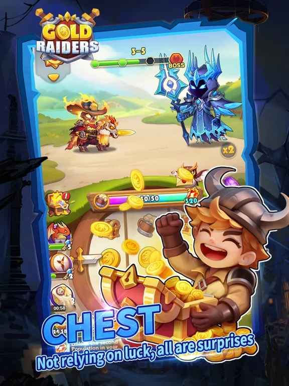 Gold Raiders iPad  Screenshots
