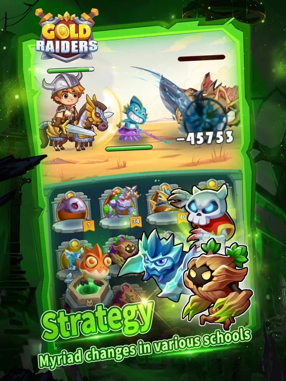 Gold Raiders iPad  Screenshots