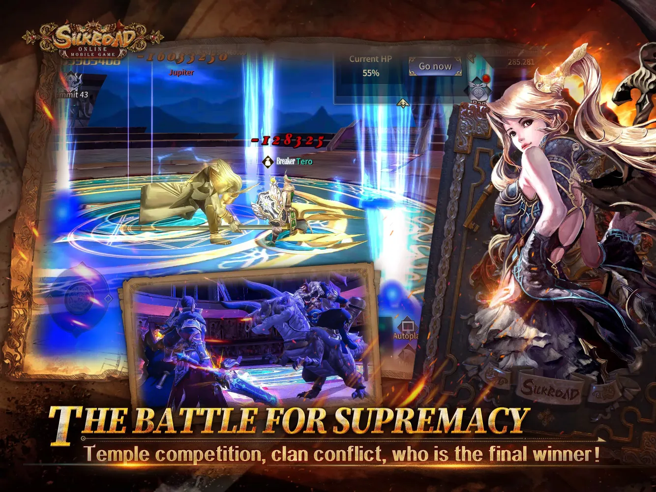 Capturas de tela do Silkroad Online