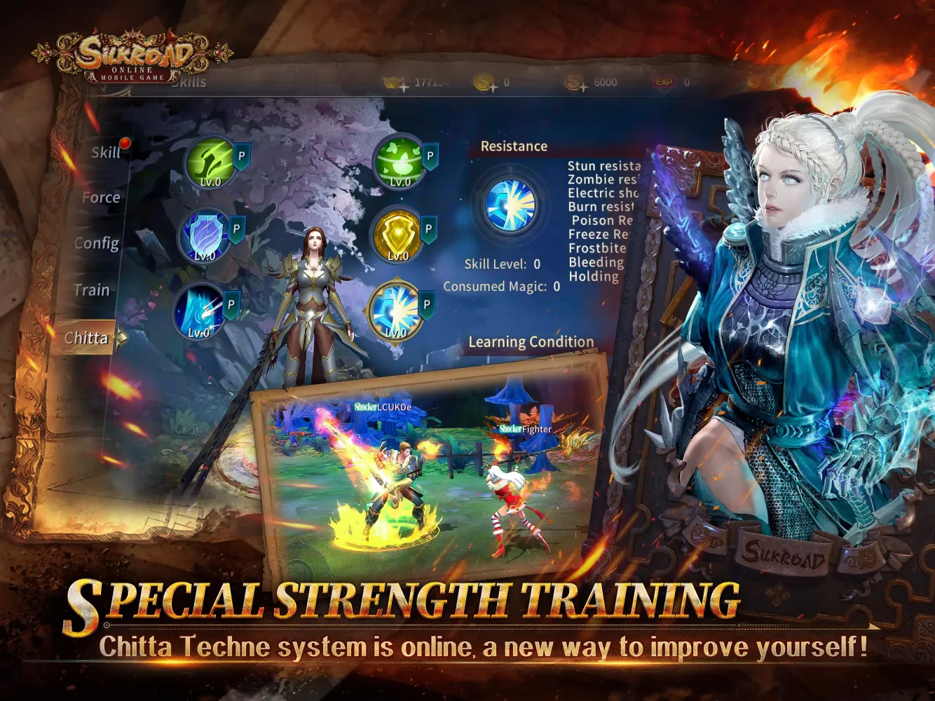 Capturas de tela do Silkroad Online