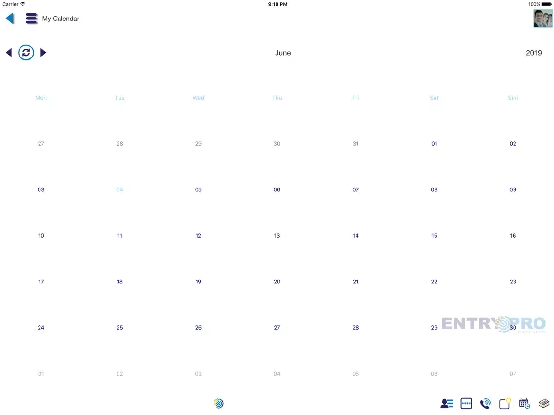 Скриншоты Entry Pro iPad 