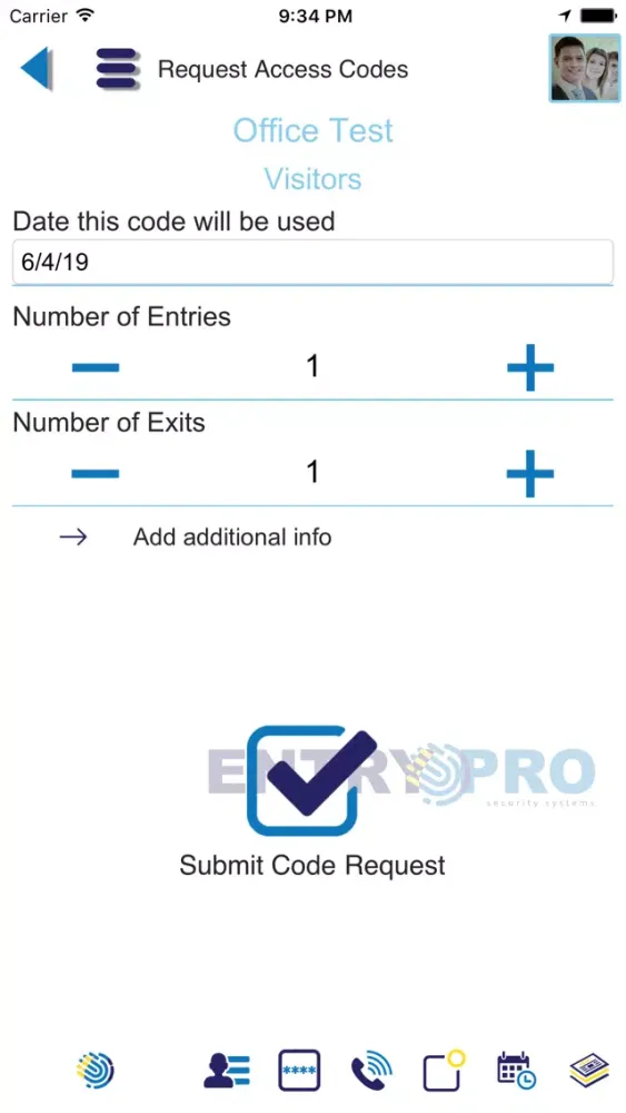 Скриншоты Entry Pro