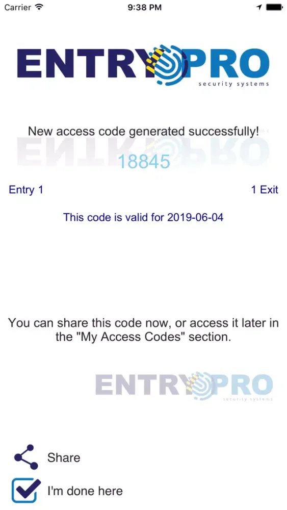 Скриншоты Entry Pro