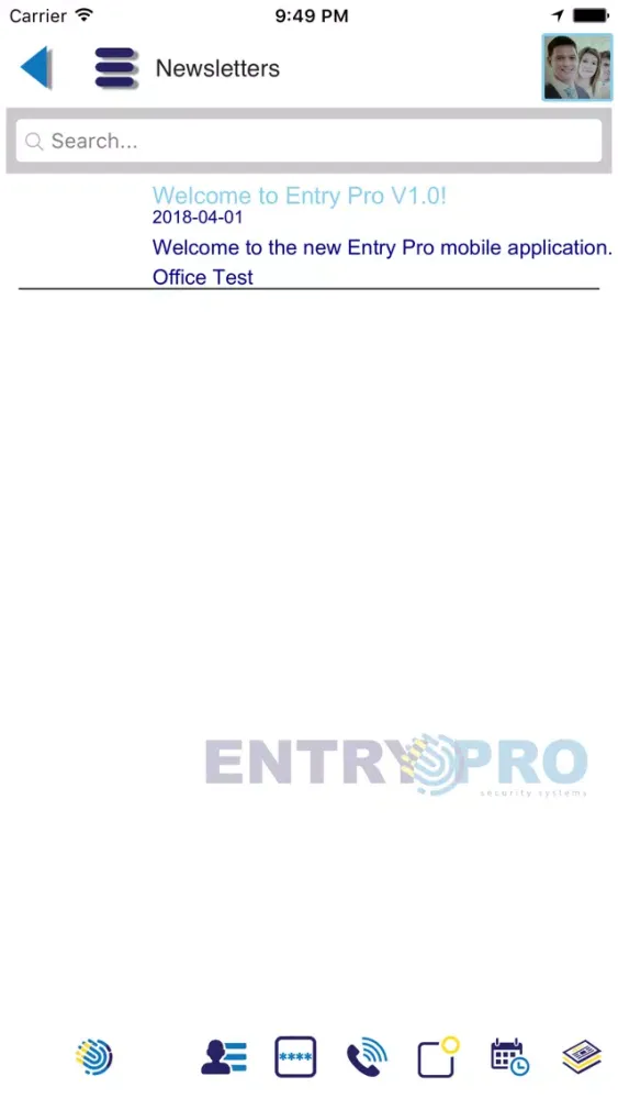 Скриншоты Entry Pro