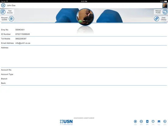 USN Promoter App iPad  Screenshots