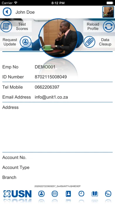 USN Promoter App Screenshots