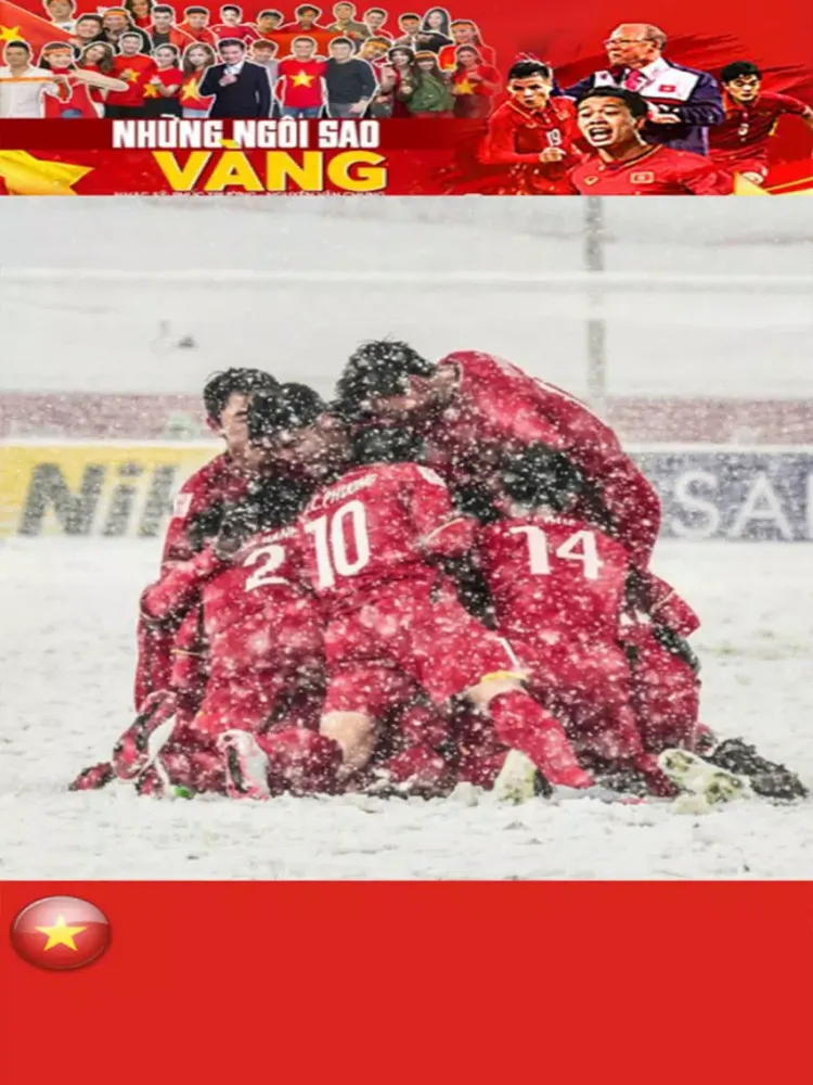 Zrzuty ekranu U23 Việt Nam 2018 Clip-ảnh iPad 