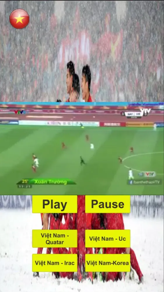 Zrzuty ekranu U23 Việt Nam 2018 Clip-ảnh