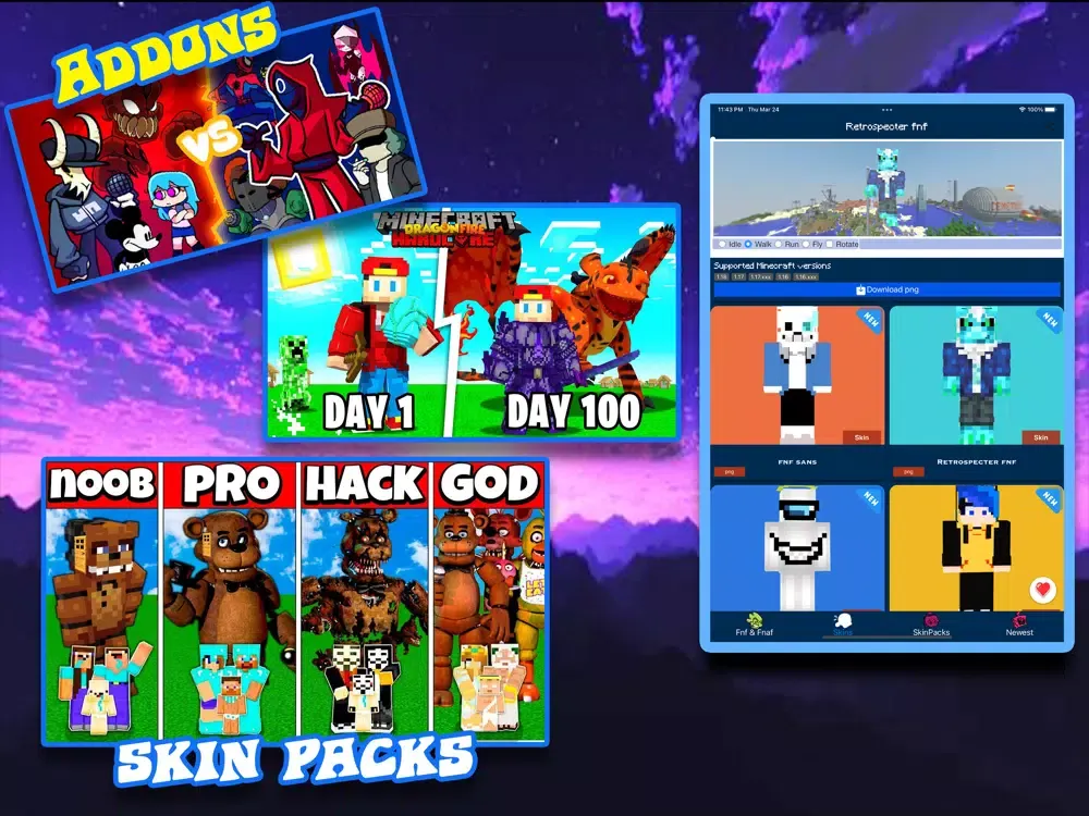 Morph Addons For Minecraft PE iPad  Screenshots