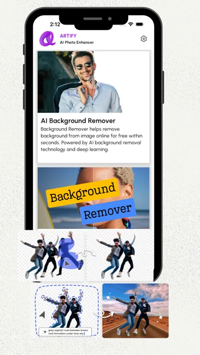 Artify - AI Photo Enhancer Screenshots
