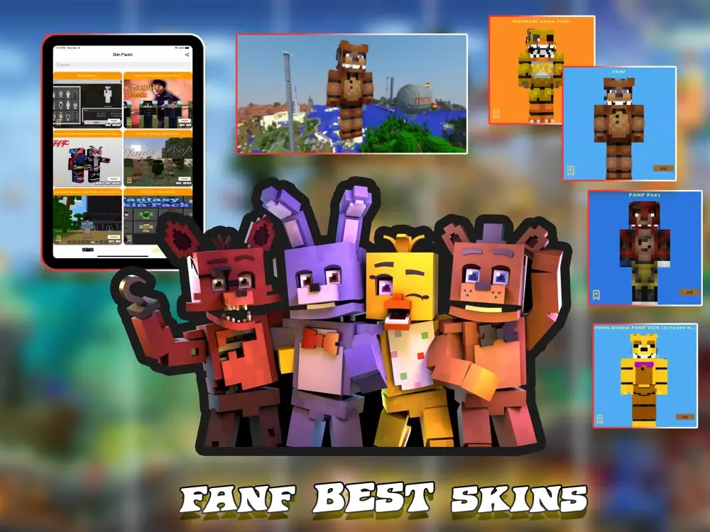 تصاویر Monster Skins For Minecraft PE iPad 
