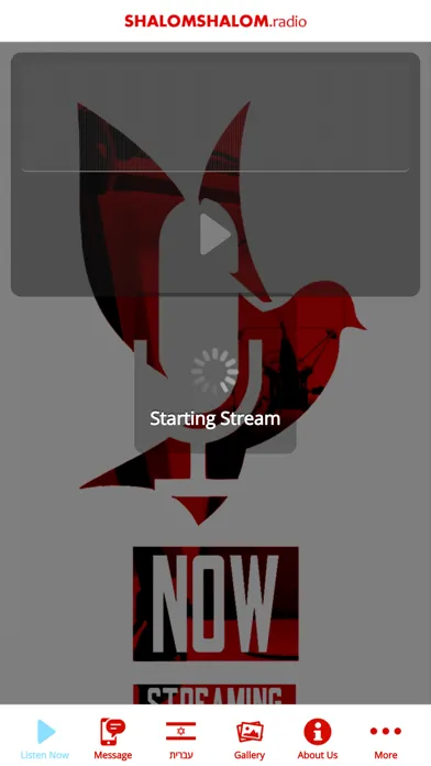 Screenshot di ShalomShalom.radio