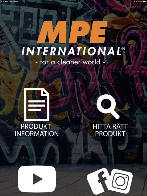 MPE International iPad  Screenshots