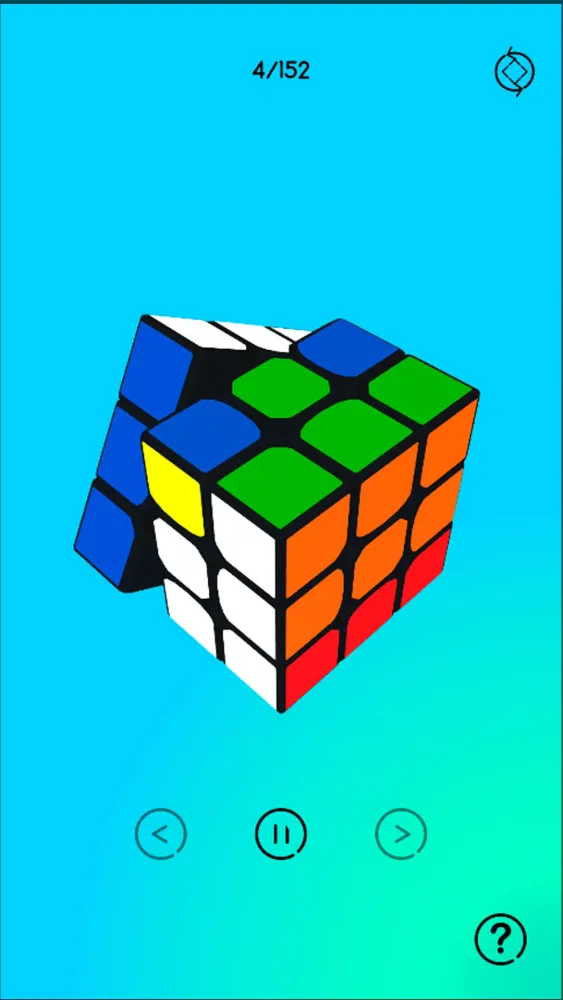 Captures d'écran de RubikOn - cube solver