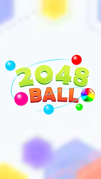 Screenshot di 2048 Balls - Color Ball Run