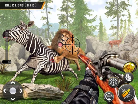 صور Wild Animal Hunting Clash Sim iPad 