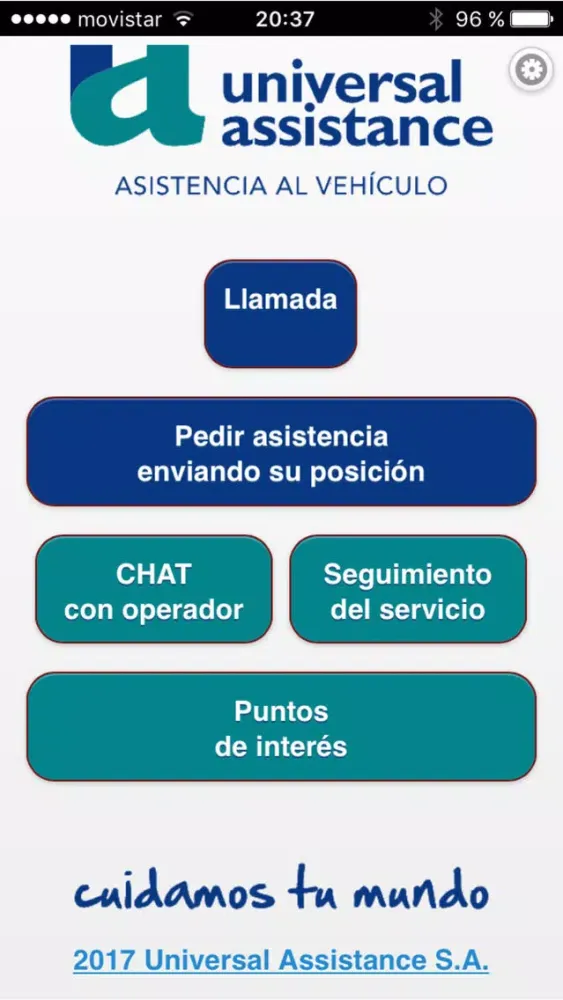 UA - Asistencia al Vehículo スクリーンショット