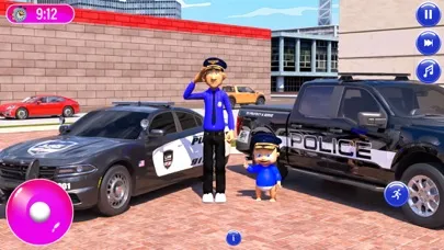 Baby And Daddy Police Officer 스크린샷
