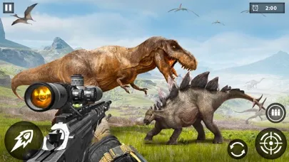 Tangkapan skrin Jurassic Dinosaur Hunting Game