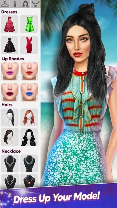 Zrzuty ekranu Fashion Stylist Dress Up Games